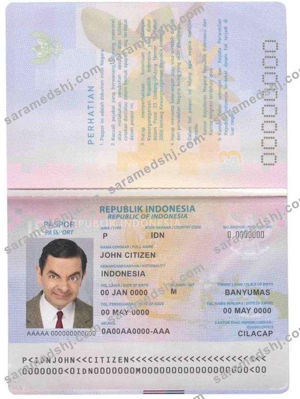 Indonesia passport